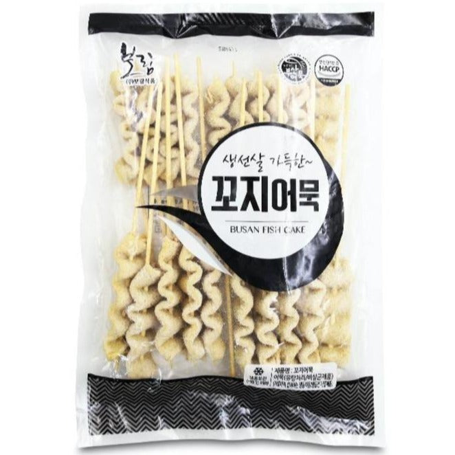 冷冻鱼饼什锦串烧-Boram 640g*12/냉동 보람 부산 꼬치 어묵