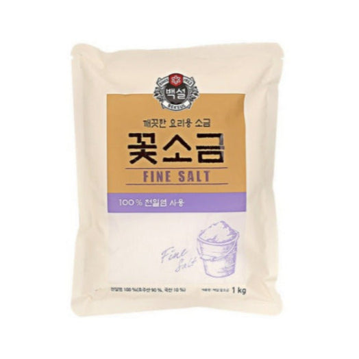 CJ 韩国盐 1kg*10/씨제 Been 백설 꽃소금 1kg