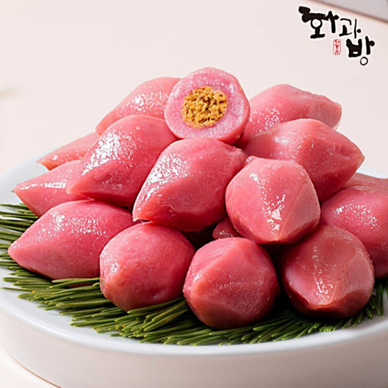 (予約) 冷凍餅 ソンピョン ベクニュンチョ 小売用 2kg*4/(선오더)[냉동해동] 송편 (백년초) 