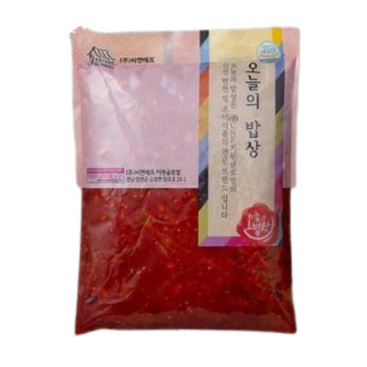 调味发酵鱿鱼1kg*10/오늘의밥상 오징어 젓갈