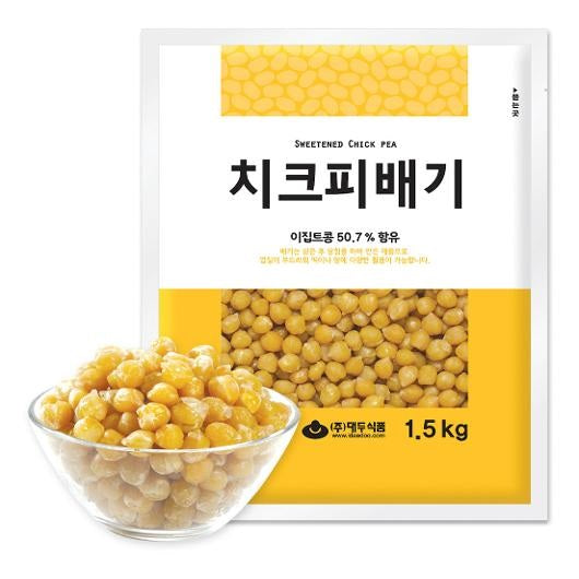 (预购) 加工甜鹰嘴豆 1.5kg*6/(선주문) 치크피 배기