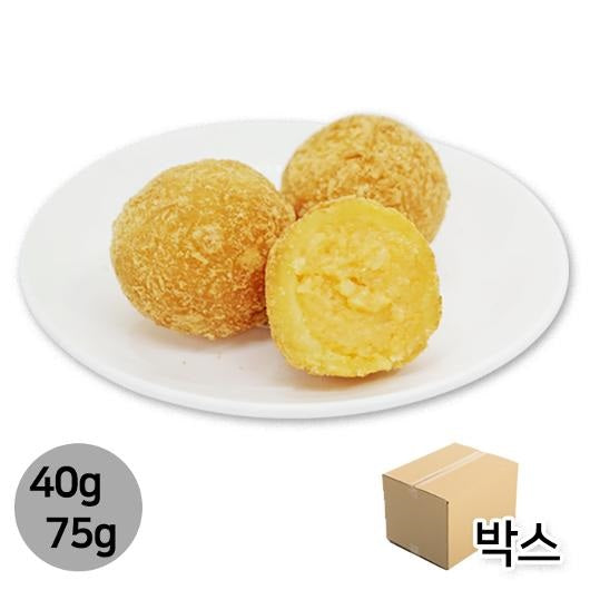 (Preorder) Par baking Crumb Cheeze Big Ball 75g/(선오더) 냉동 생지 크럼 치즈볼 빅