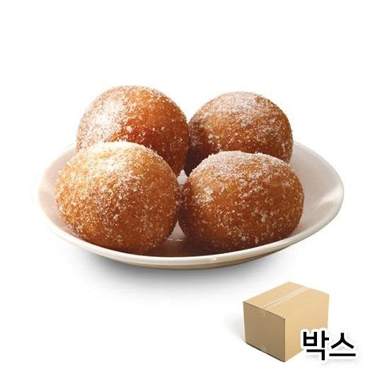 (予約) 冷凍もち米小豆ドーナツ 1.5kg*4/(선오더) 냉동 생지 찹쌀 팥 도너츠