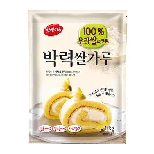 (Preorder) Soft Rice Flour for Cake 1kg/(선주문) 우리쌀 100% 박력 쌀가루 소