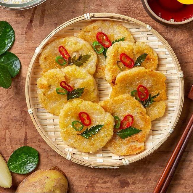 无牌混合土豆煎饼200g*12/노브랜드 간편한 감자전 믹스
