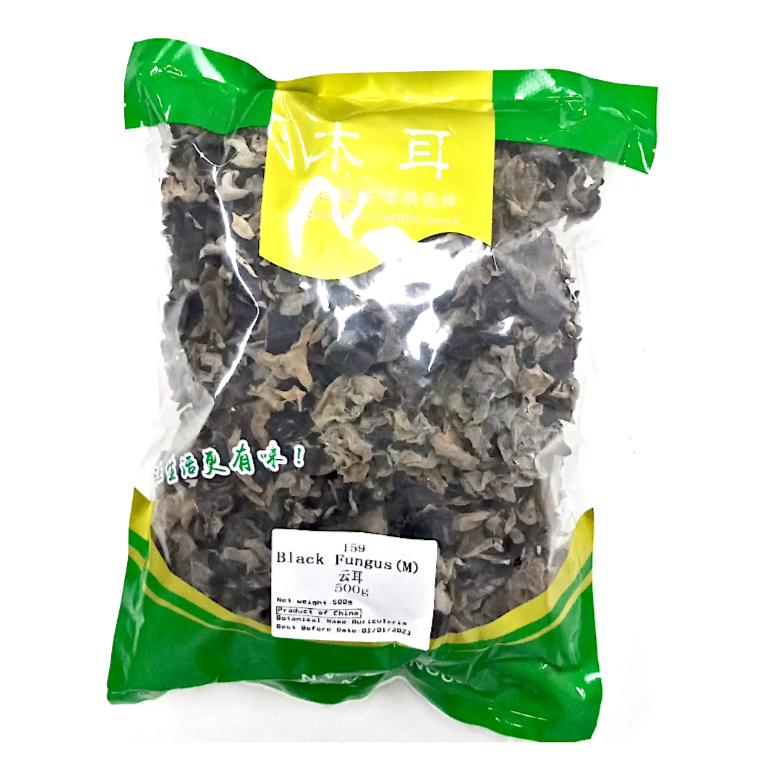 マッシュルーム黒菌CP 500g/말린 목이 버섯