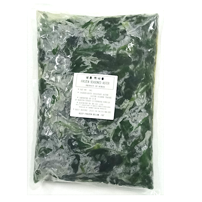 冷凍調理ハーブ水菜 (アスター) 1kg*10/냉동 취나물 (한국산)