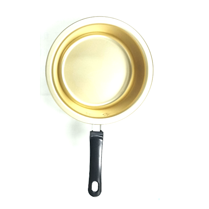 Nickel Silver Stew Pot (18cm)+Lid/양은 냄비 편수 18cm+뚜껑 편수 18cm