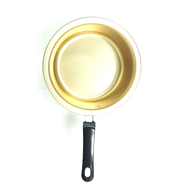 Nickel Silver Stew Pot (20cm)+Lid/양은 냄비 편수 20cm+뚜껑 편수20cm