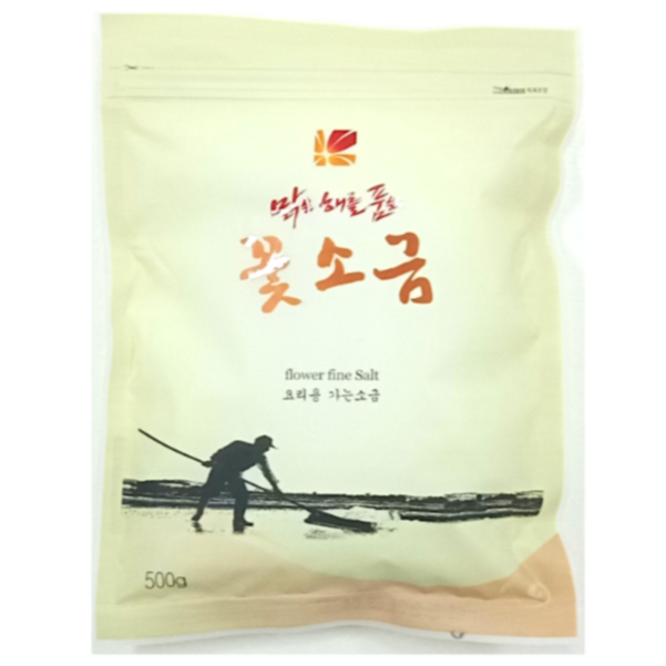 韓国産ベイソルトファイン 500g*30/꽃소금 소금사랑