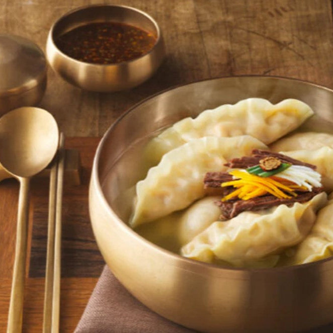 CJ BEKSUL BIBIGO チャプチェ餃子 770G*8 / 씨제이 비비고 잡채 왕 교자