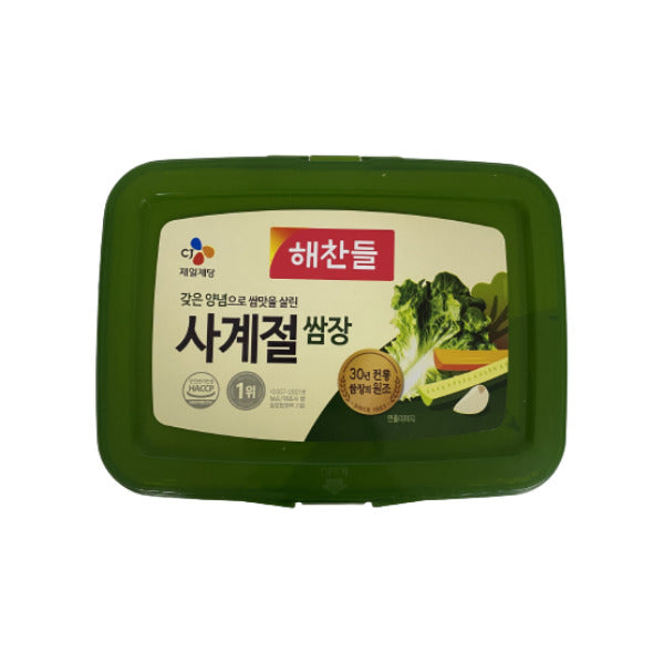CJ 韓国バーベキュー (サムジャン) 濃厚ソース ヘチャンドル 3kg*4/씨제이 해찬들 쌈장 소