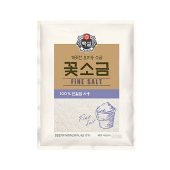 CJ 韩国盐 3kg*6/씨제 Been 백설 꽃소금 3kg