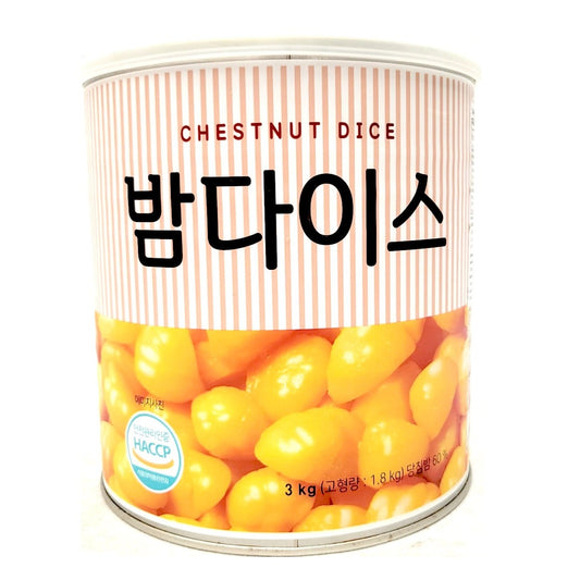 栗サイコロ缶詰 3kg*4/밤다이스 캔