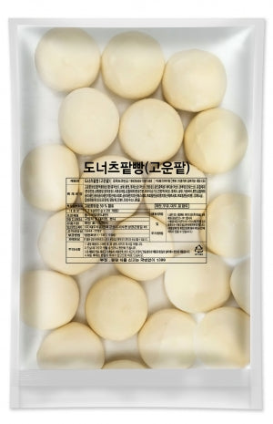 (Preorder) Frozen Doughnut Redbean Ball 60g*20/(선오더) 냉동 생지 도너츠 팥빵