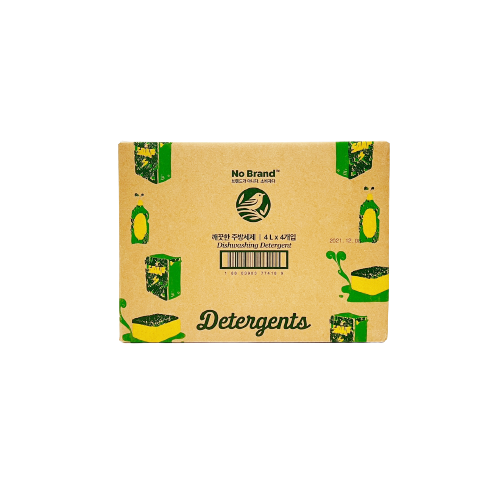 ノーブランド 食器用洗剤 4L*4/노브랜드 깨끗한 주방 세제