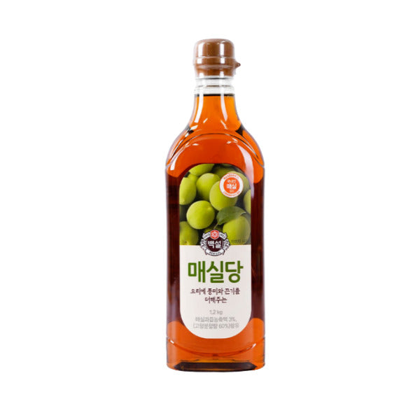CJ ベクスル クッキングシロップ (梅) 1.2kg*9/씨제이 백설 매실당 1.2kg