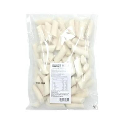 Tteokbokki  Rice Cake (IQF, Thick) 1kg*8/밀떡볶이 말랑말랑 굵은 (IQF)