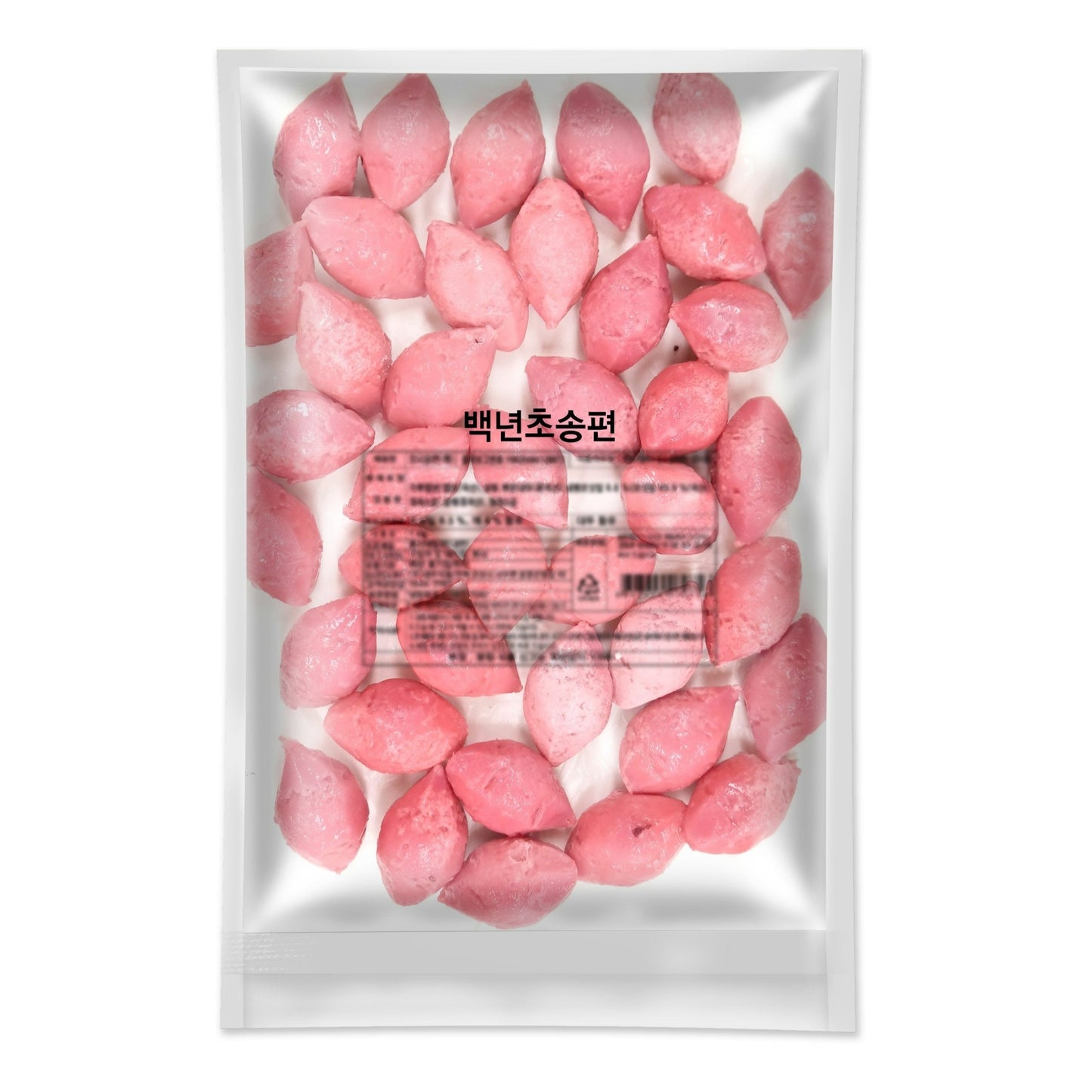 (予約) 冷凍餅 ソンピョン ベクニュンチョ 小売用 2kg*4/(선오더)[냉동해동] 송편 (백년초) 
