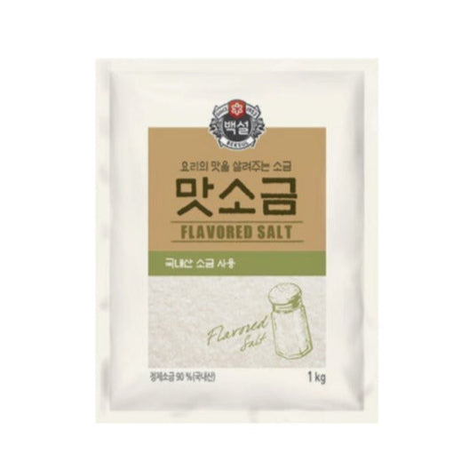 CJ シーズニングソルト 1kg*10/씨제이 백설 맛소금 1kg