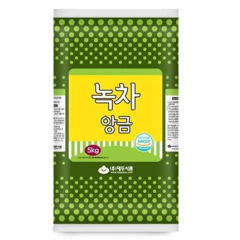 (予約注文) 加工ペースト緑茶 5kg*2/(선주문) 녹차앙금 55M