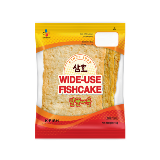 CJ FROZEN FISHCAKE (スクエア) 1kg*10/ 씨제이 삼호 사각 어묵