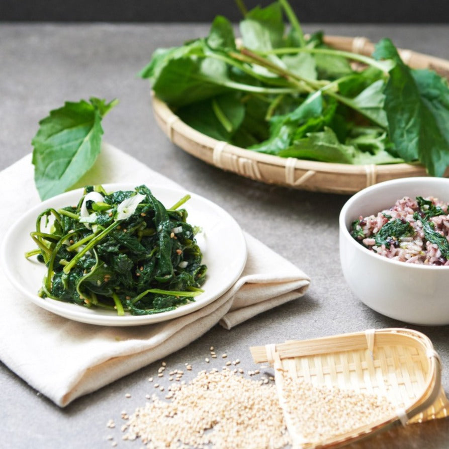 冷凍調理ハーブ水菜 (アスター) 1kg*10/냉동 취나물 (한국산)