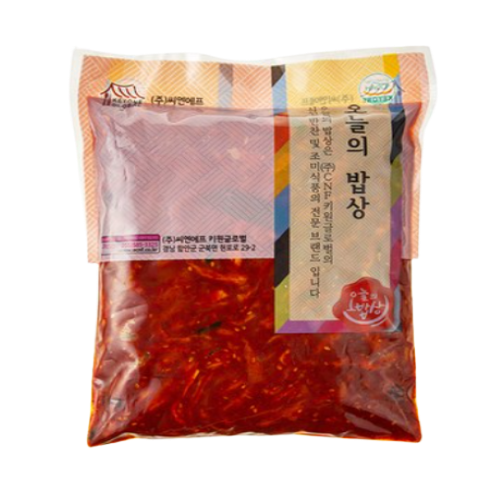 味付切り干し大根 1kg*10/오늘의밥상 무말랭이