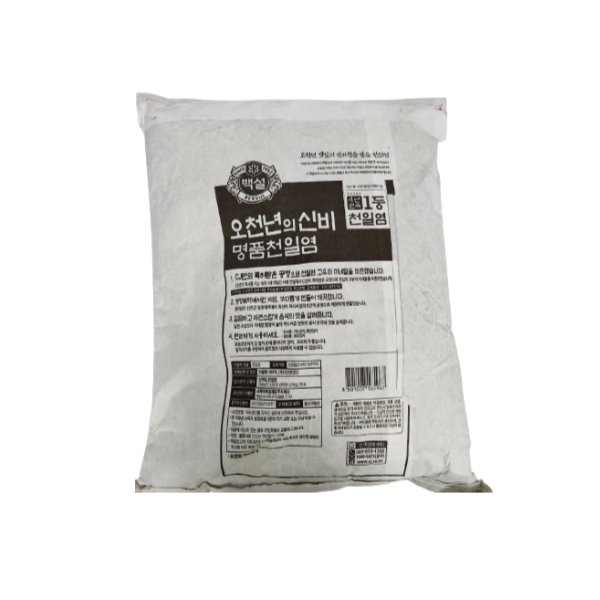 CJ ソーラーソルト 10kg/씨제이 천일염(오천년의신비) 굵은입자 10kg