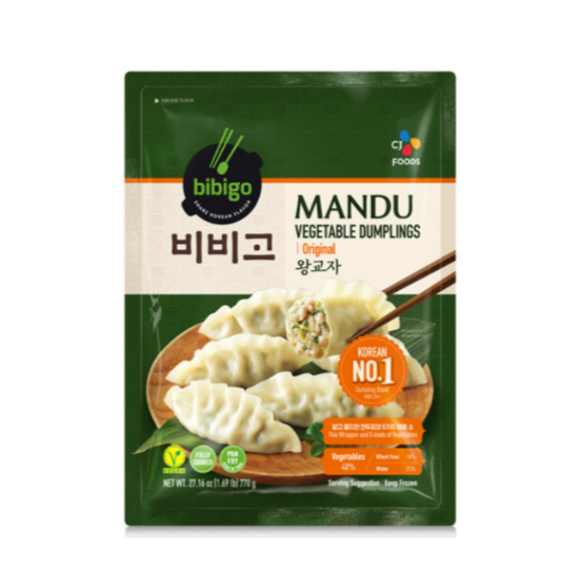 CJ BEKSUL BIBIGO オリジナル餃子 770G*8 / 씨제이 비비고 오리지널 왕 교자