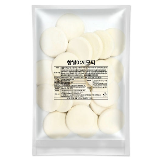 (予約) 冷凍もち焼き餅 プレーン 1.8kg*3/(선주문) 냉동 생지 찹쌀 야끼모찌