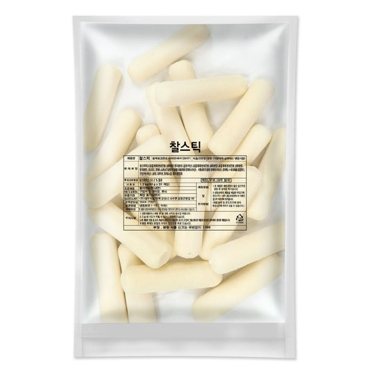 (予約) 冷凍もち米スティック インジョルミ 1.2kg*5/(선주문) 냉동 생지 인절미 찰스틱