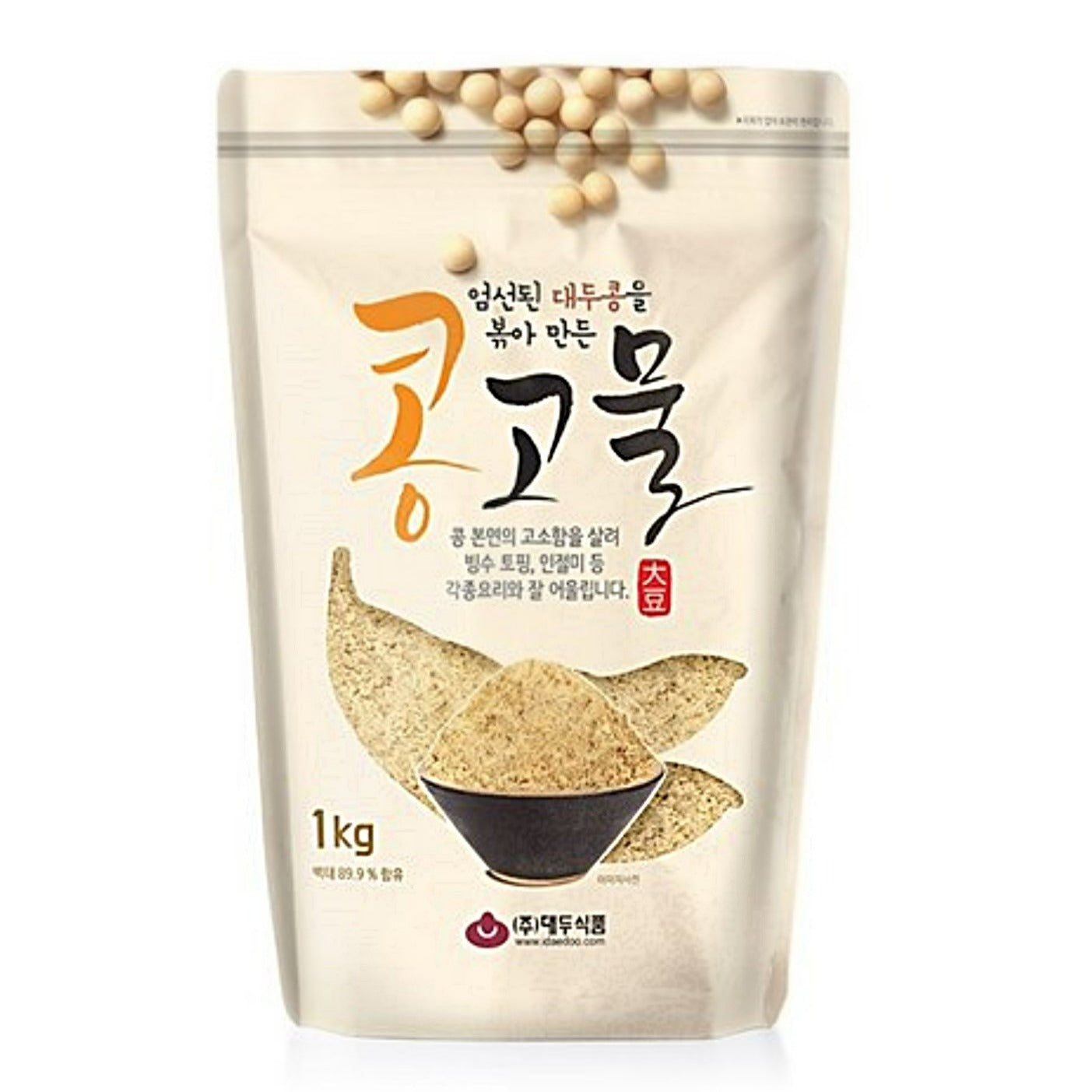 (Preorder) Daedoo Soybean Premix for Ingeolmi 1kg*8/(선오더) 대두 인절미 콩고물/콩가루