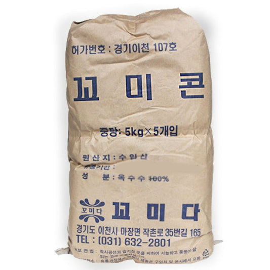 (予約販売) パウダーコーン コミダ 5kg*5/(선오더) 꼬미다 콘 paid우더