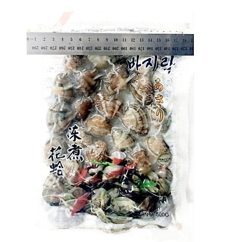 冷冻蚬全熟21/30 LEPUS 500g*20/냉동 자숙 바지락