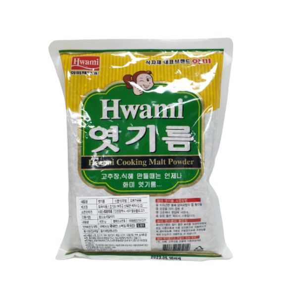 クッキングモルトパウダー 400g*20個/화미 엿기름