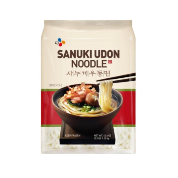 CJ FROZEN UDON 230g*5*8/ 씨제이 냉동 우동면 230g