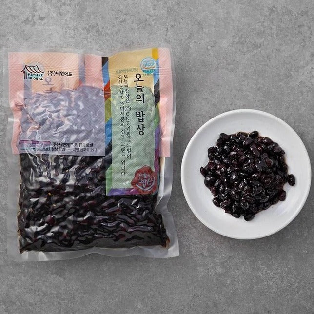 味付け煮黒豆(醤油) 1kg*10/오늘의밥상 검은 콩조림