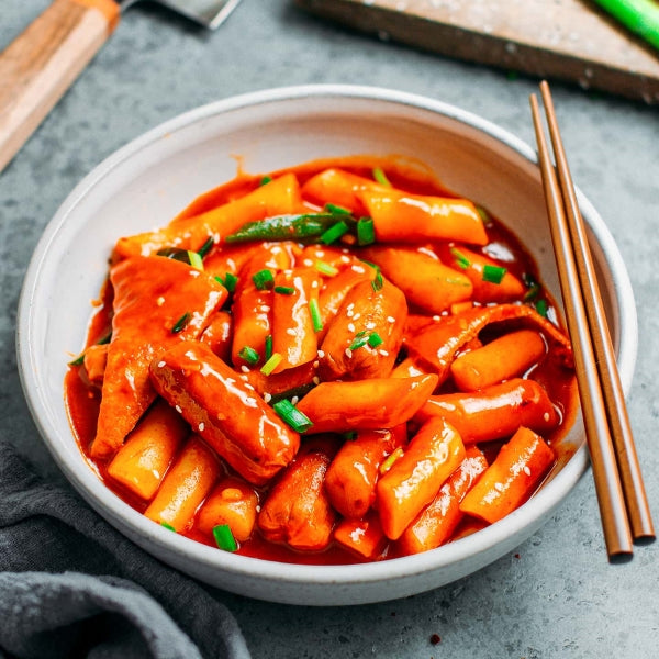 トッポギ餅 (IQF) 1kg*8/밀떡볶이 말랑말랑 일반 (IQF)