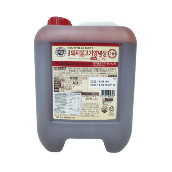 ソース CJ ポークプルコギ味 10KG/CJ 돼지불고기 양념장
