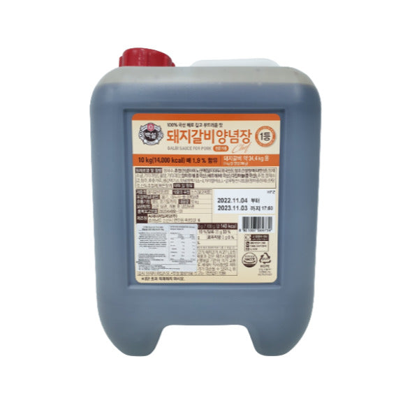 ソース CJ ポークカルビ味 10KG/CJ 돼지갈비 양념장