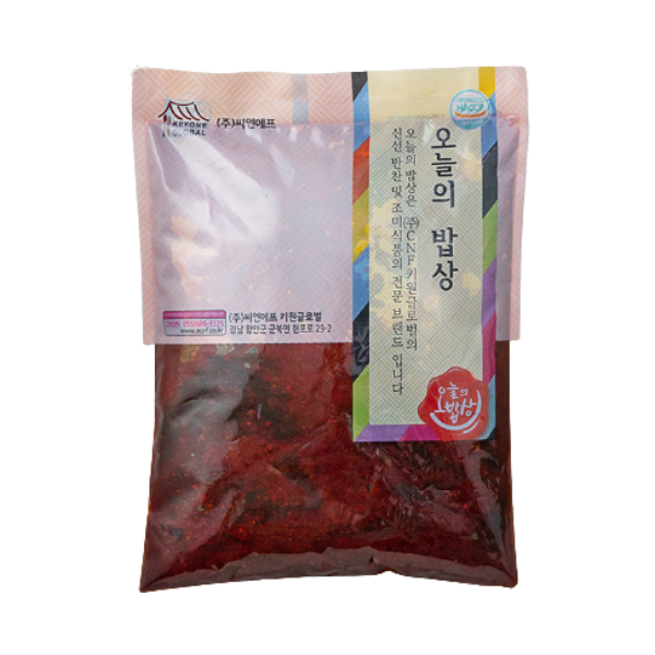 味付け大葉 1kg*10/오늘의밥상 양념 깻잎